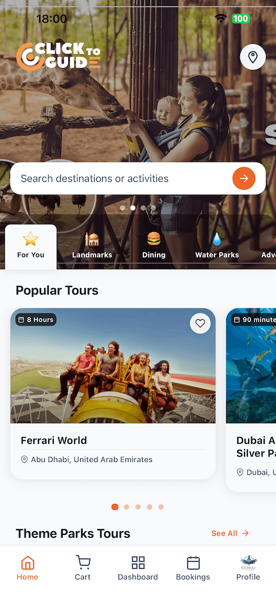 ClickToGuide B2B App Screenshot 1